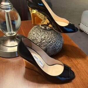 Jimmy Choo Baxen peep-toe pumps